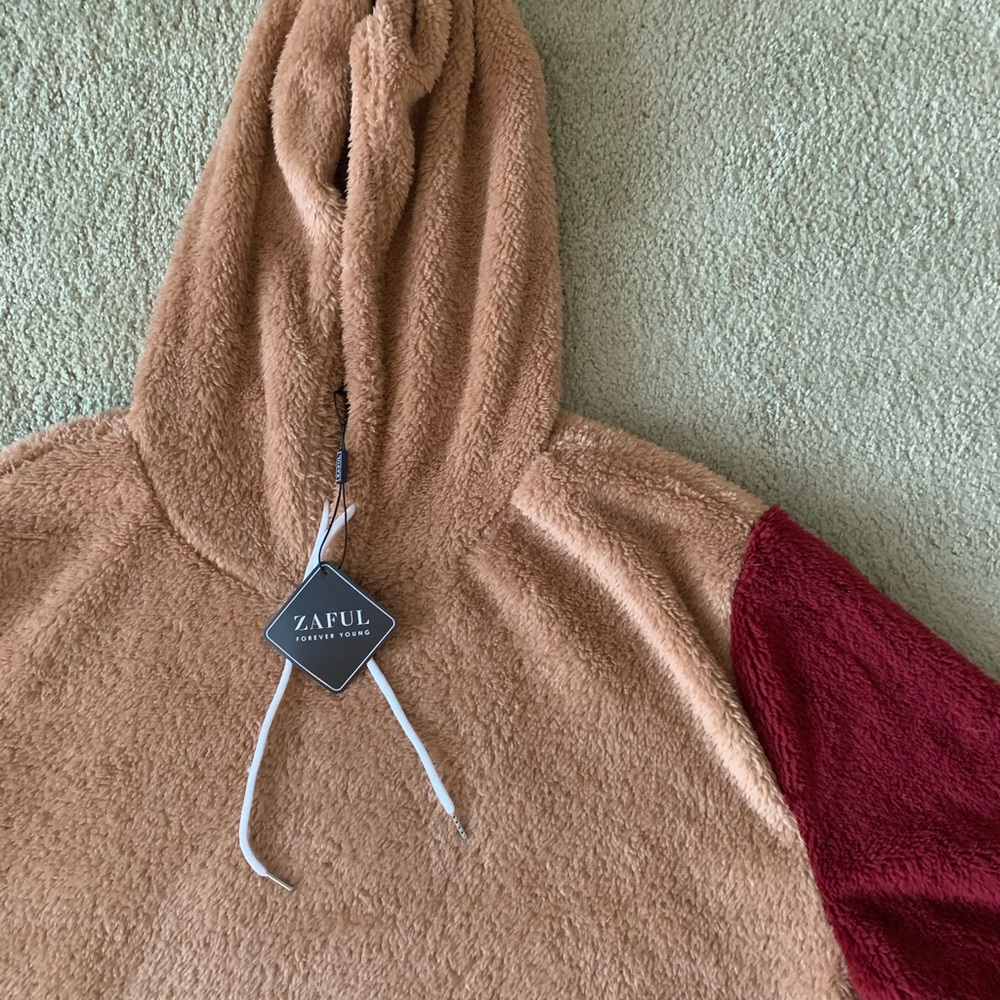 ZAFUL teddy bear hoodie